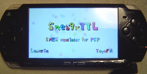 Emulador Snes 9xTLY para PSP Emulador Snes 9xTLY para PSP
